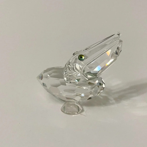 Swarovski Crystal Pelican Figurine Miniature 1.25 Inch - Picture 15 of 15